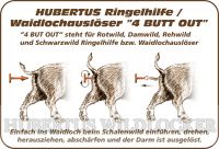 RINGELHILFE / WAIDLOCHAUSL�SER  4 BUTT OUT  HUBERTUS Art.Nr. HU- 2016 2