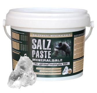 Mineralsalzpaste -Salzpaste mit Spurenelementen 2,5 kg Eimer / TOP - EFFEKT AN DER SALZLECKE UND  KIRRUNG HU- 94003