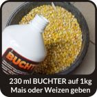 HUBERTUS-BUCHTER - PFLAUM- AROMA - Wildlockmittel Konzentrat 1 kg Flasche / TOP - EFFEKT AN DER KIRRUNG/ Art. Nr. BU-18002